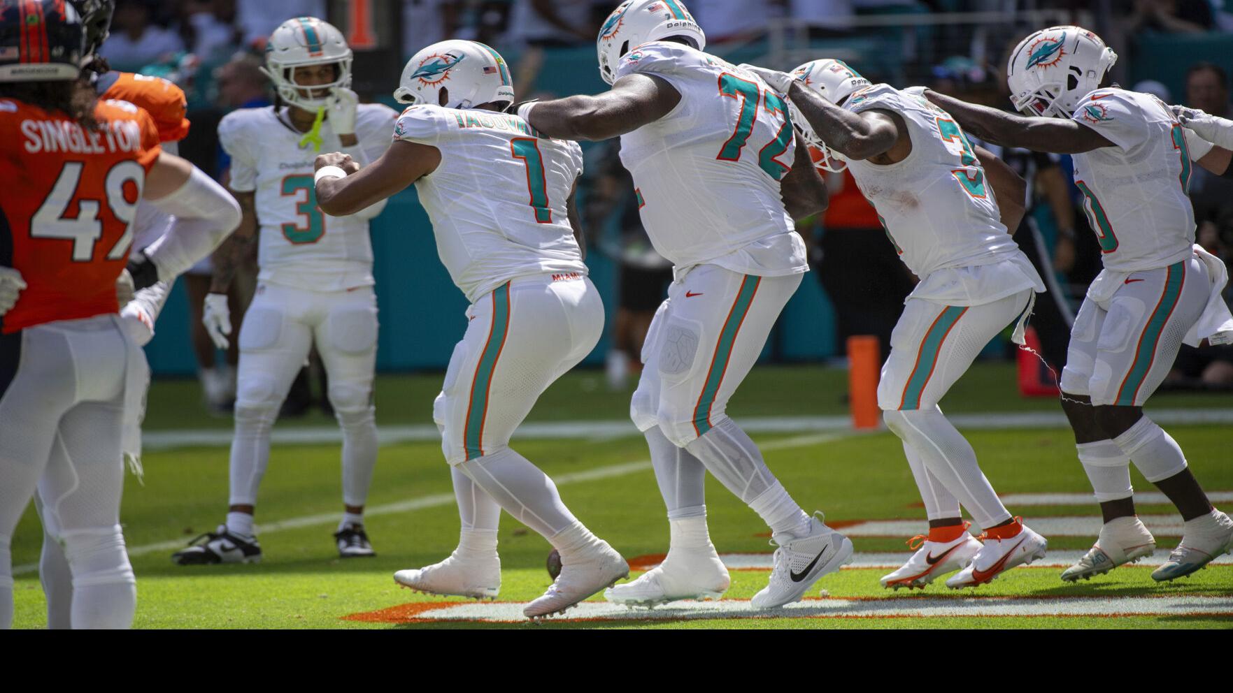 Sean Payton's Broncos fall apart in 'embarassing' 70-20 loss at Miami