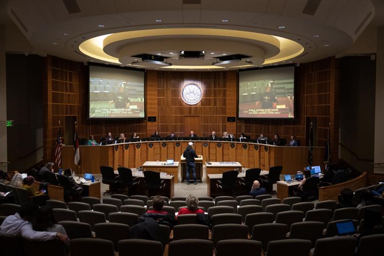 Aurora council chambers accessibility project delayed Aurora