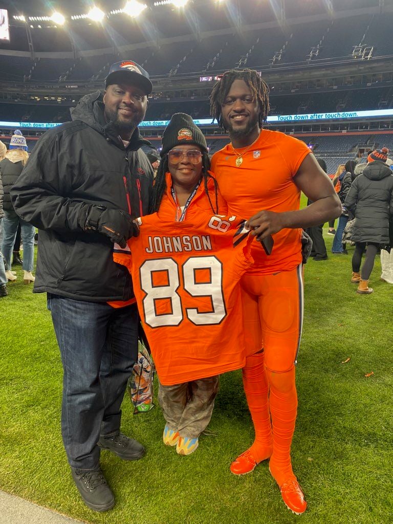 Broncos receiver Brandon Johnson ready for 'surreal' return to stadium  where father Charles Johnson once starred as a catcher, Denver Broncos