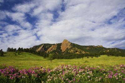 How the Boulder Flatirons Were Formed