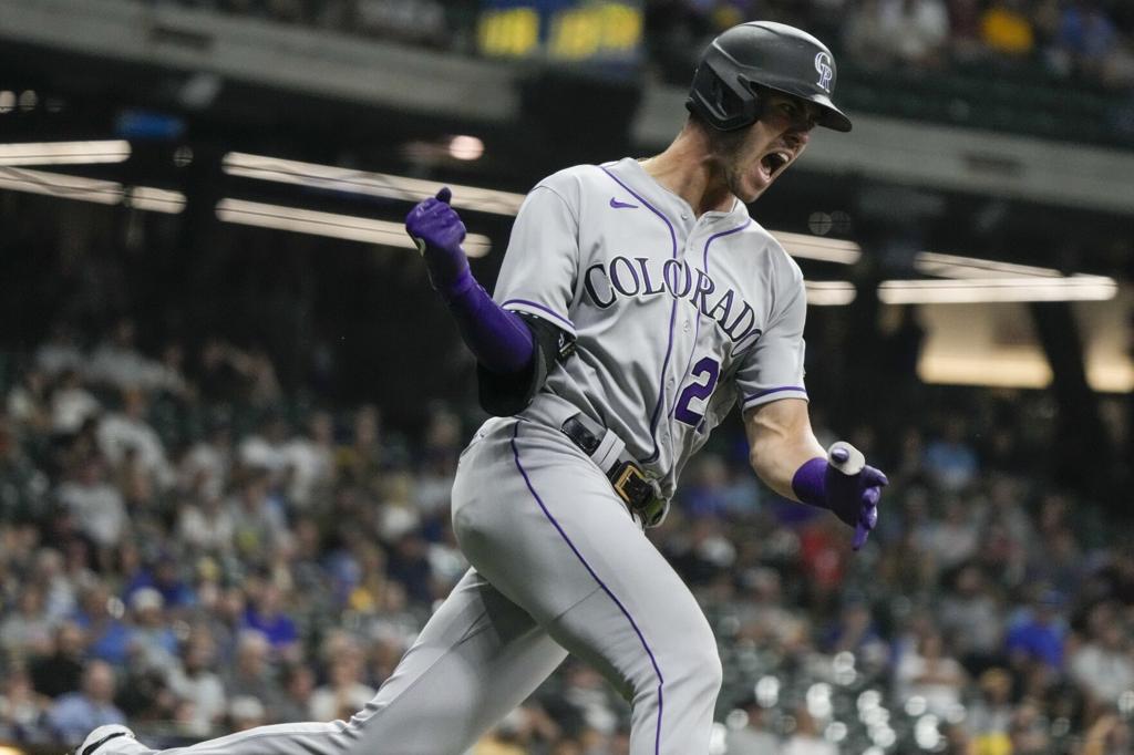 Nolan Jones sets new benchmark with Rockies in extra-inning win over  Brewers without ailing Brendan Rodgers, Colorado Rockies