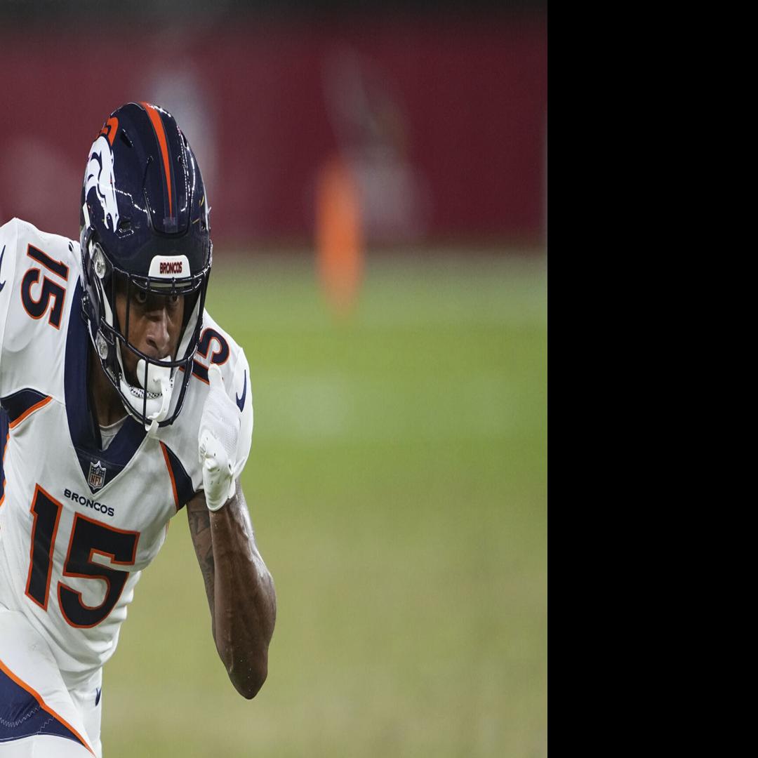 Reports: Broncos WR Tim Patrick Carted Off With Leg Injury