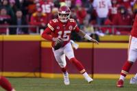 Cincinnati Bengals running back Joe Mixon runs the ball against the Kansas  City Chiefs during the AFC championship NFL football game Sunday, Jan. 30,  2022, in Kansas City, Mo. (AP Photo/Paul Sancya