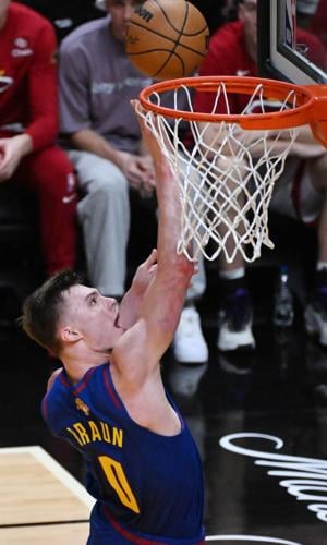 All he does is win: Nuggets rookie Christian Braun has won 5
