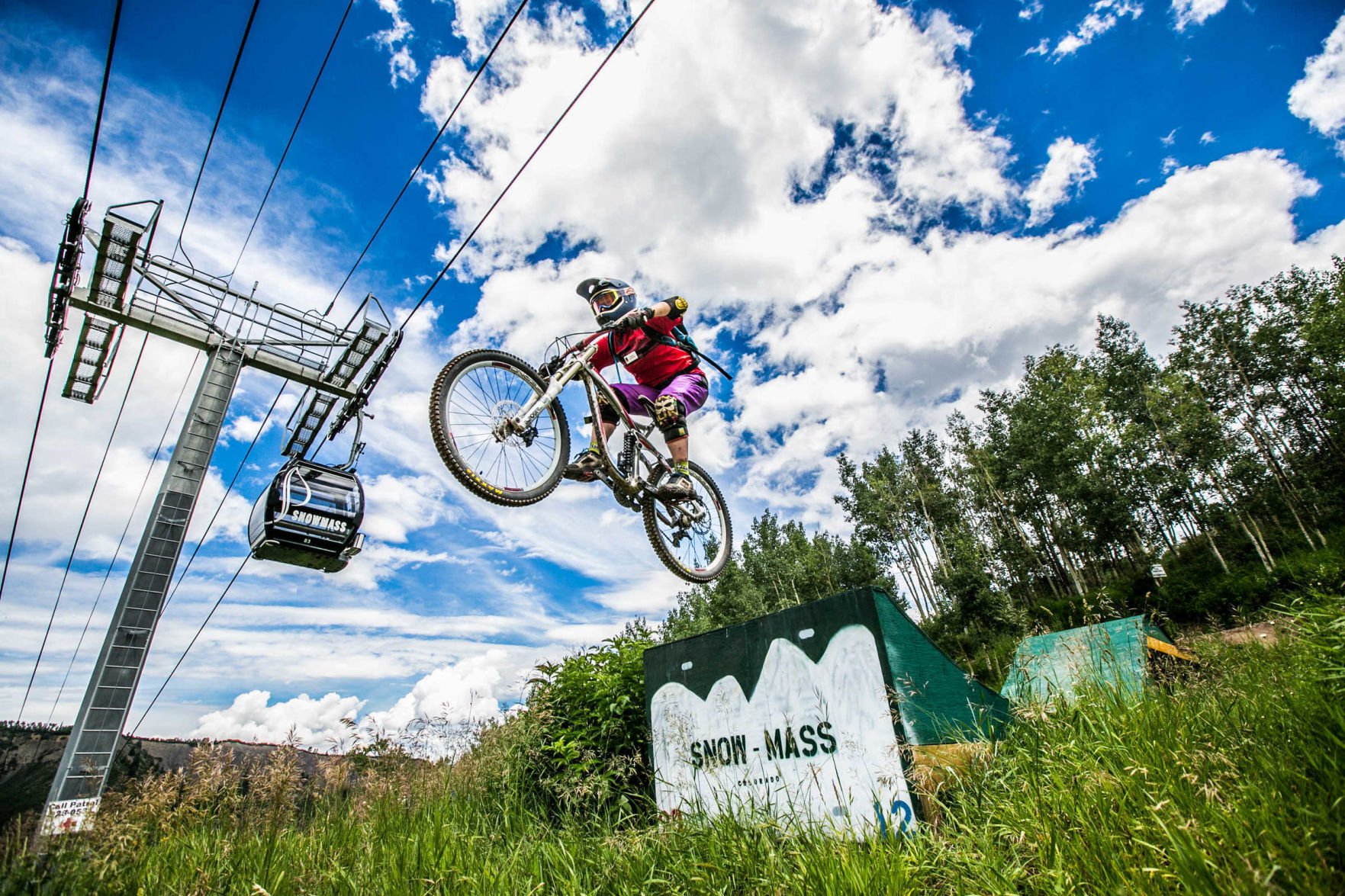 Snowmass mountain online biking