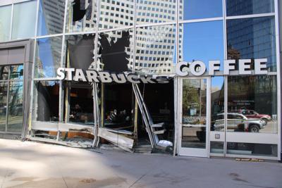 17th Street/Broadway Starbucks Car Crash