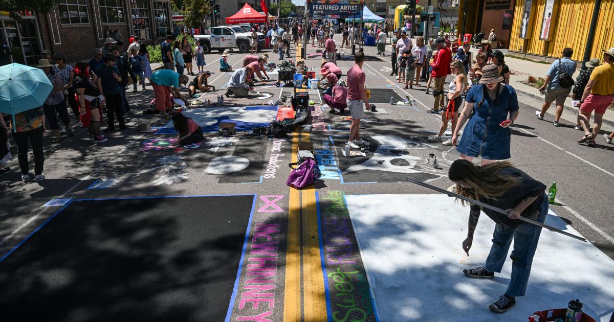 The medium of temporality: Denver Chalk Art Festival returns for 23rd year