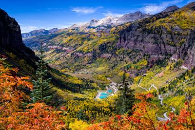 Mountain Views Looking at Town of Telluride Photo Credit: Adventure_Photo (iStock).