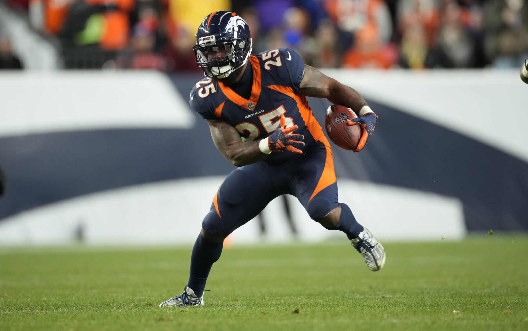 Broncos RB Samaje Perine could be in for increased workload against ...