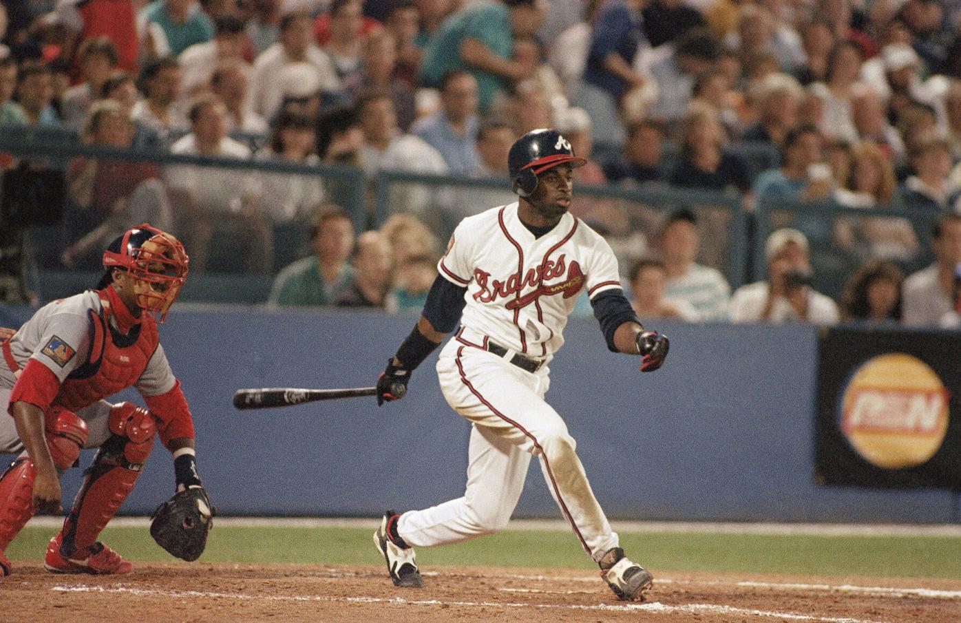 Deion Sanders Atlanta Braves 1992 Home Baseball Throwback -  Denmark
