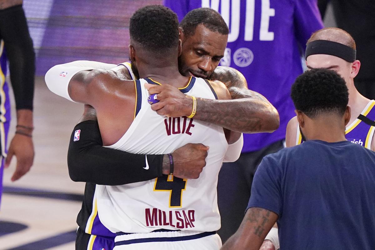 Nuggets Lakers Basketball