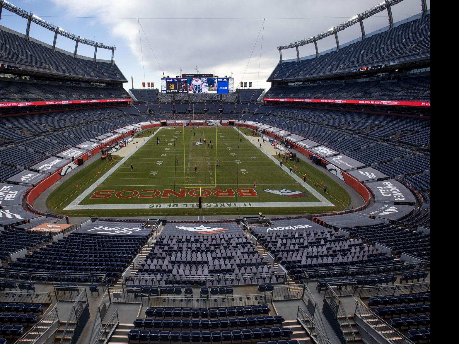 Broncos stadium renamed Empower Field at Mile High