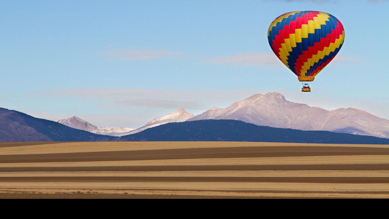 Boulder Hot Air Balloon, Boulder Colorado USA