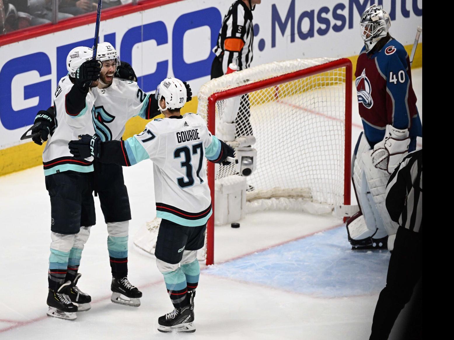 Kraken plow through Avalanche in game seven to take series over defending  champs — Converge Media