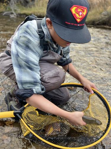 The joys — and frustrations — of fly fishing when you're 12