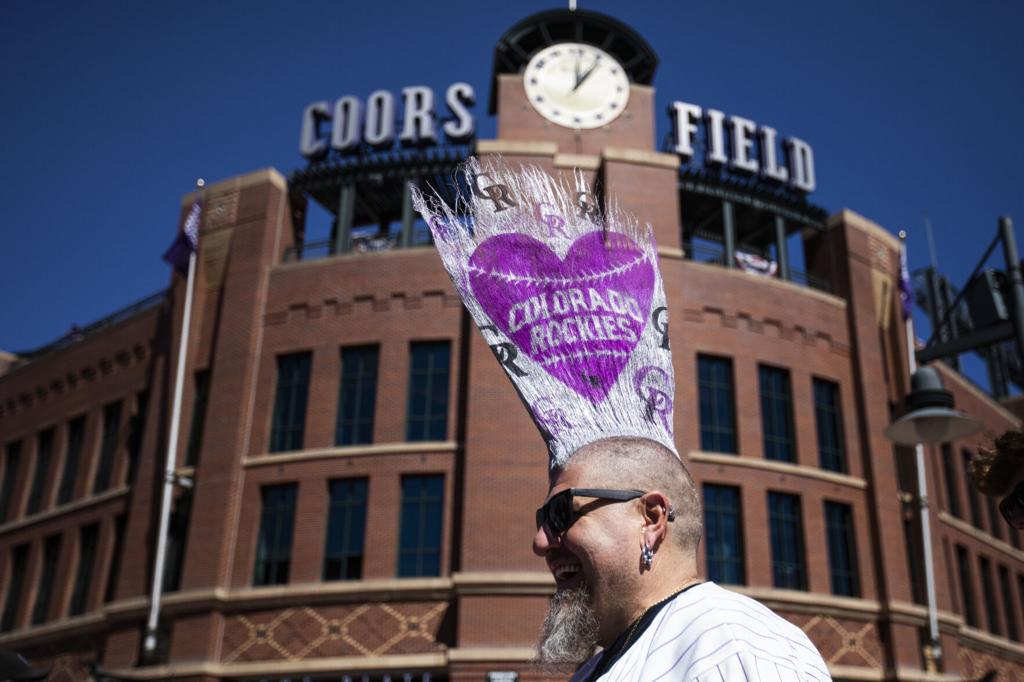 PHOTOS: Colorado Rockies host Los Angeles Dodgers for opening day as fans  return to Coors Field – The Denver Post