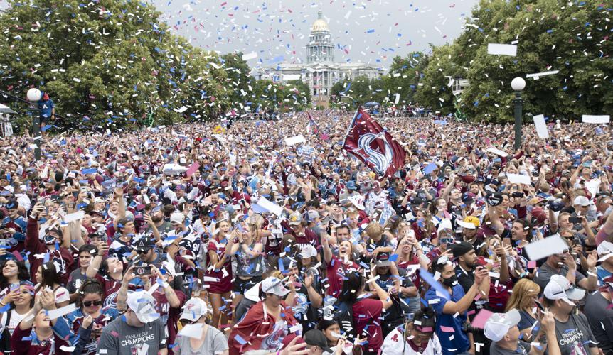 COLORADO AVALANCHE: Biggest Stanley Cup parade attendance over 10