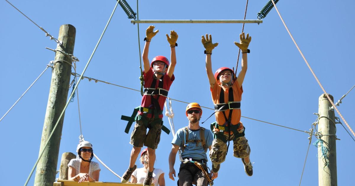 High Adventure Ropes Course Colorado Adventure Center
