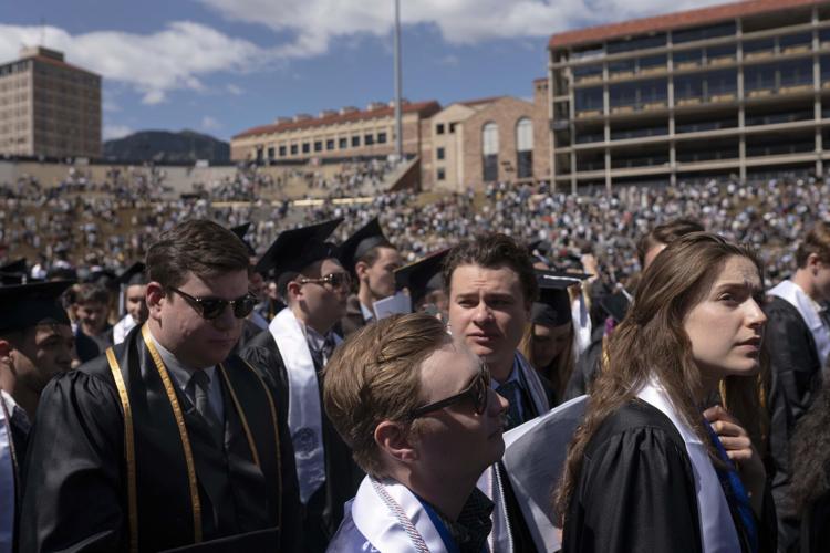 PHOTOS University of Colorado Boulder graduation 2022 Multimedia