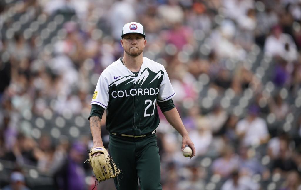 Former top prospect Riley Pint makes long-awaited MLB debut for Colorado  Rockies, Colorado Rockies