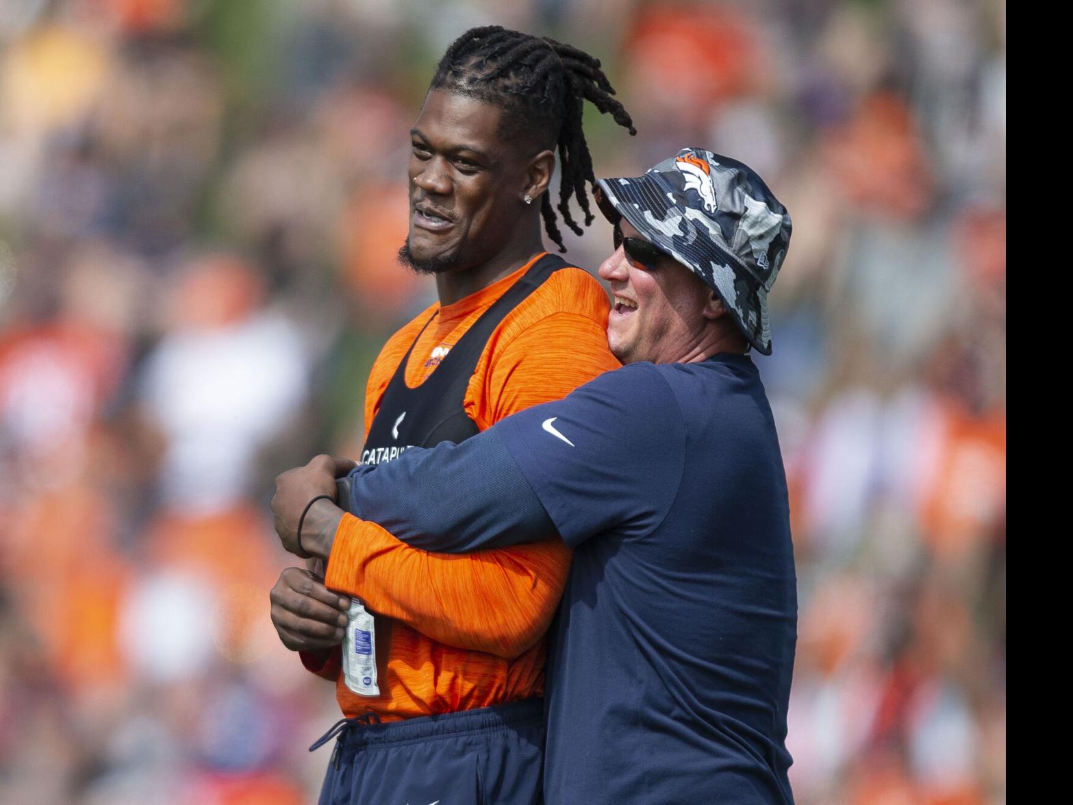 Nathaniel Hackett “hugs” his way to effective Broncos leadership - Mile  High Report