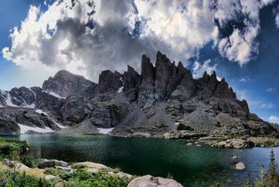 Hike to Colorado’s “sharkstooth” at this high-altitude alpine lake