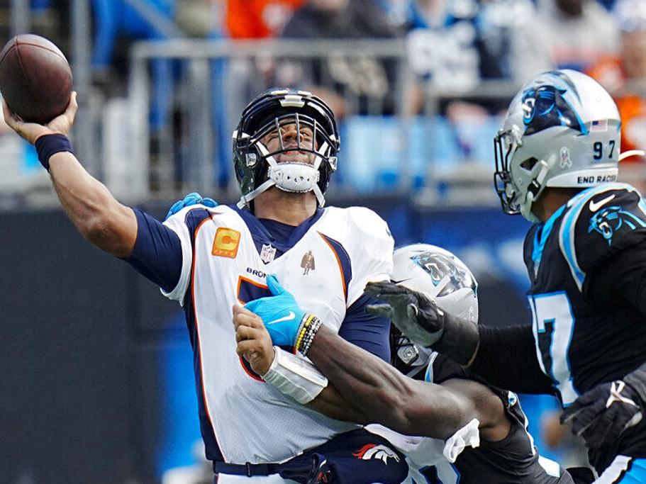 What channel is Denver Broncos game today vs. Panthers? (11/27