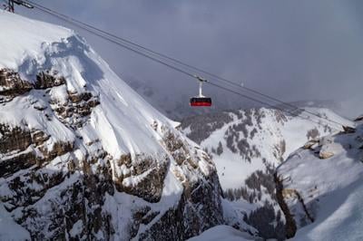 The iconic Jackson Hole gondola. Photo Credit: christiannafzger (iStock).