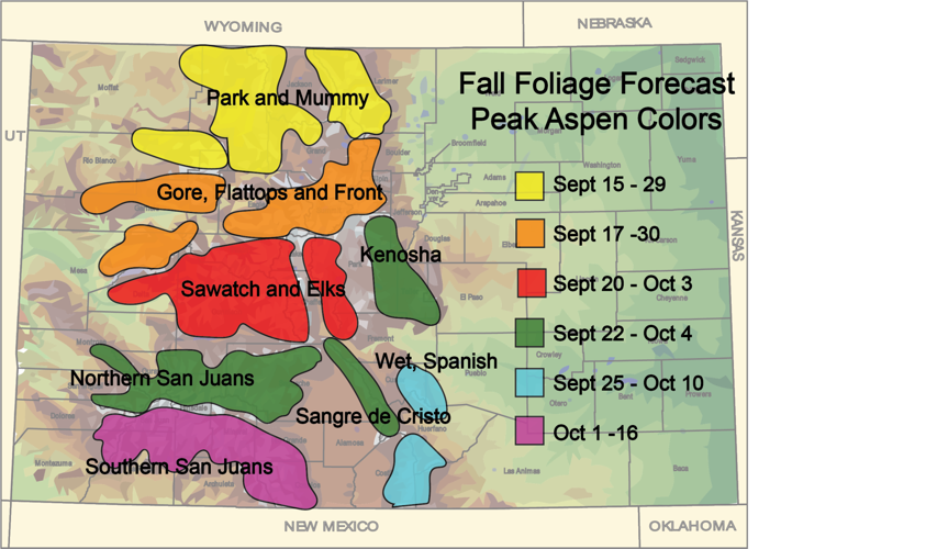 Colorado fall colors when and where to see the leaves change Colorado Life