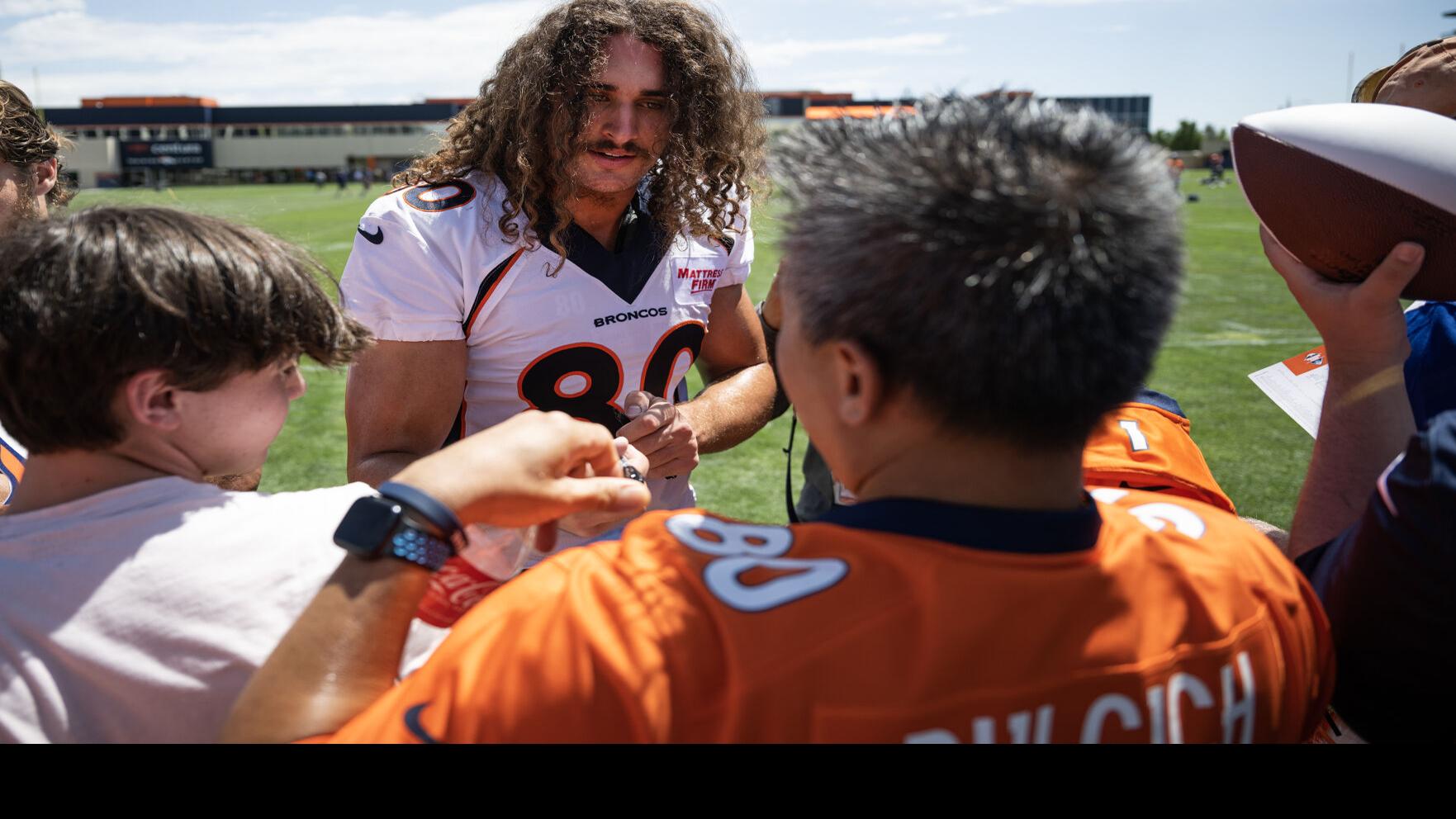 Biggest surprise on Broncos' first depth chart is Adam Trautman listed over  Greg Dulcich at tight end