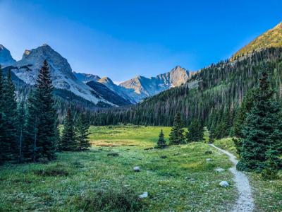 A trail in the area of the Sangre de Cristo range. Photo Credit: Spencer McKee.