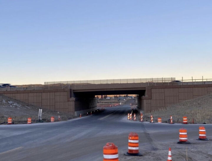 Interchange, wildlife underpasses nearing completion in I-25 Interchange, wildlife underpasses nearing completion in I-25