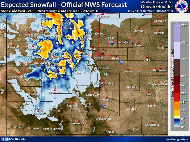 FORECAST INTENSIFIES: Up to 24 inches of snow could hit parts of