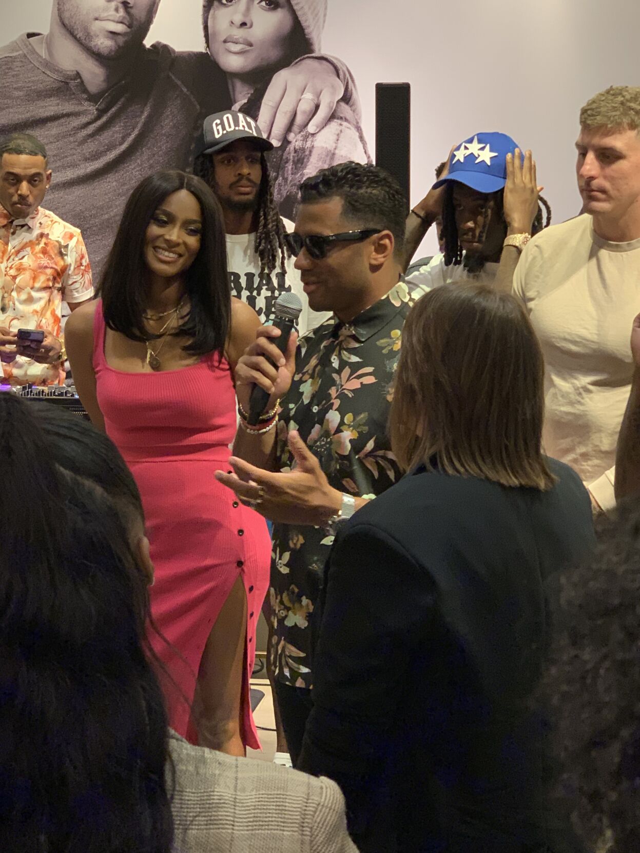 Ciara, Russell Wilson open new 'House of LR&C' at Denver airport