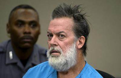 FILE PHOTO: Robert Lewis Dear, accused of shooting three people to death and wounding nine others at a Planned Parenthood clinic in Colorado last month, attends his hearing at an El Paso County court in Colorado Springs