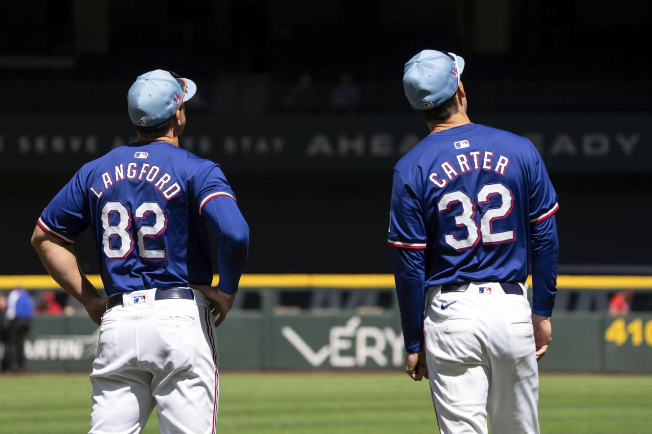 Rangers' Wyatt Langford is impacting MLB's call-up conundrum | Sports ...