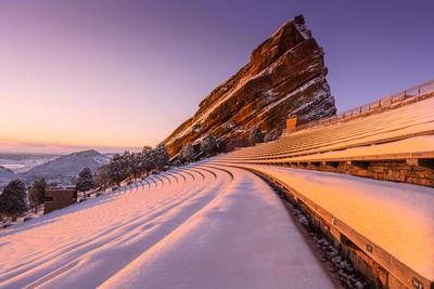 First light in Red Rocks Amphitheatre near Morrison. Photo Credit: Brittany Teuber (iStock).