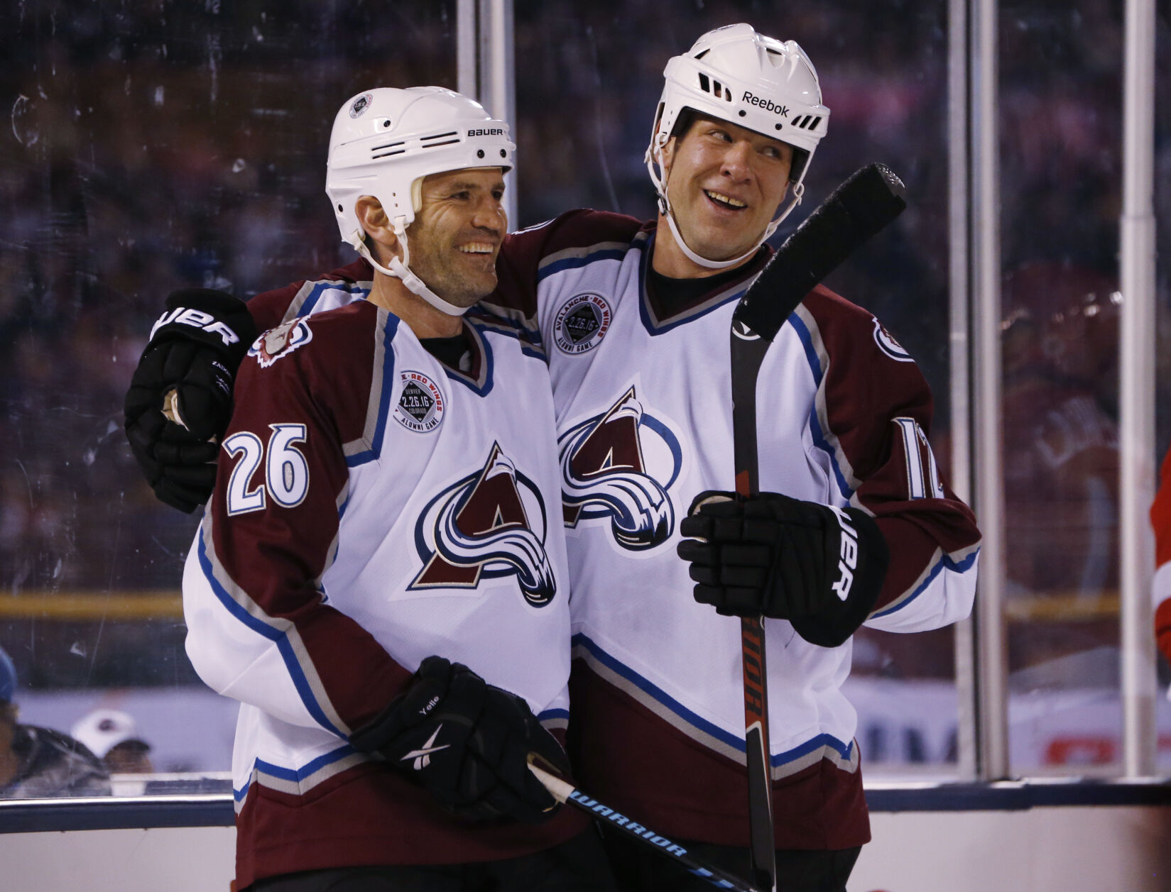 Avalanche alumni game jersey on sale