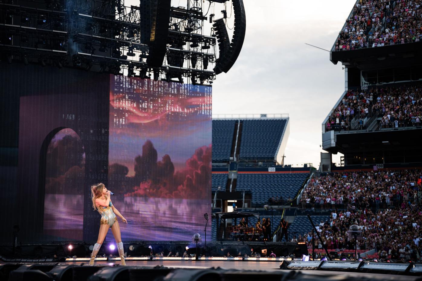 Law enforcement trade Taylor Swift friendship bracelets at Denver Eras Tour  stop