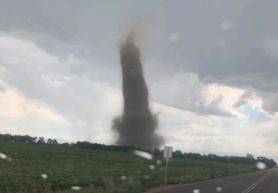 Tornado touches down in Platteville