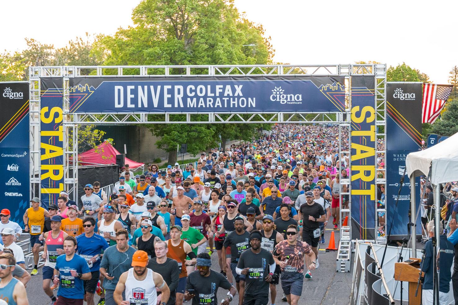 Denver Colfax Marathon 2025 registration now open News Colfax Half Marathon 2025 Route