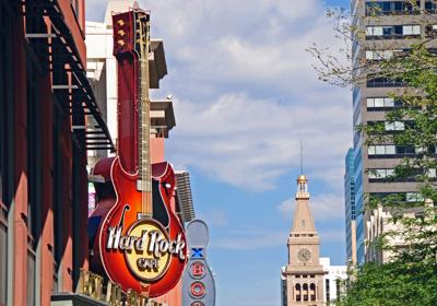 Denver's now-closed Hard Rock Cafe. Photo Credit: M. Kaercher (iStock).