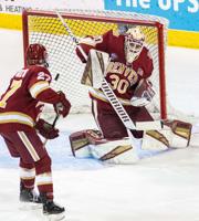 Denver allows two late power-play goals in season-opening loss to No. 3 Minnesota-Duluth