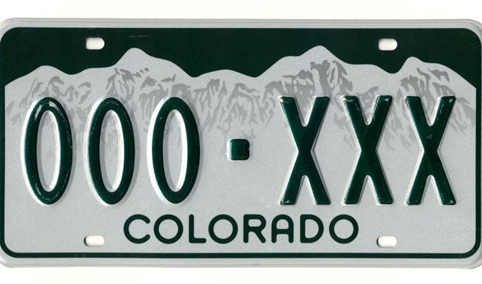 Colorado License Plate Wrap Kit – PlateWraps