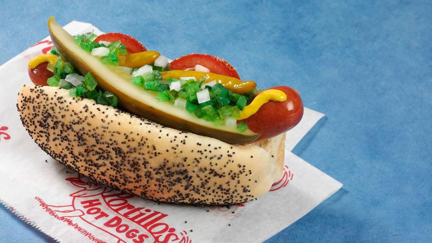 Portillo's Chicago-style hot dog