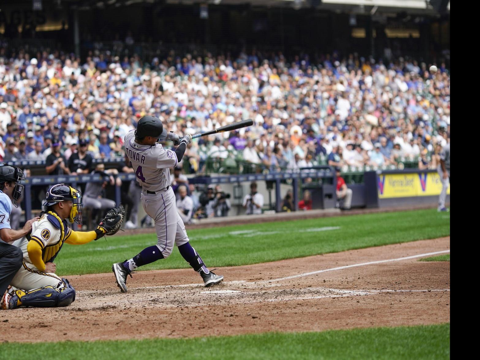 Rockies release LF Jurickson Profar, call up 1B Hunter Goodman