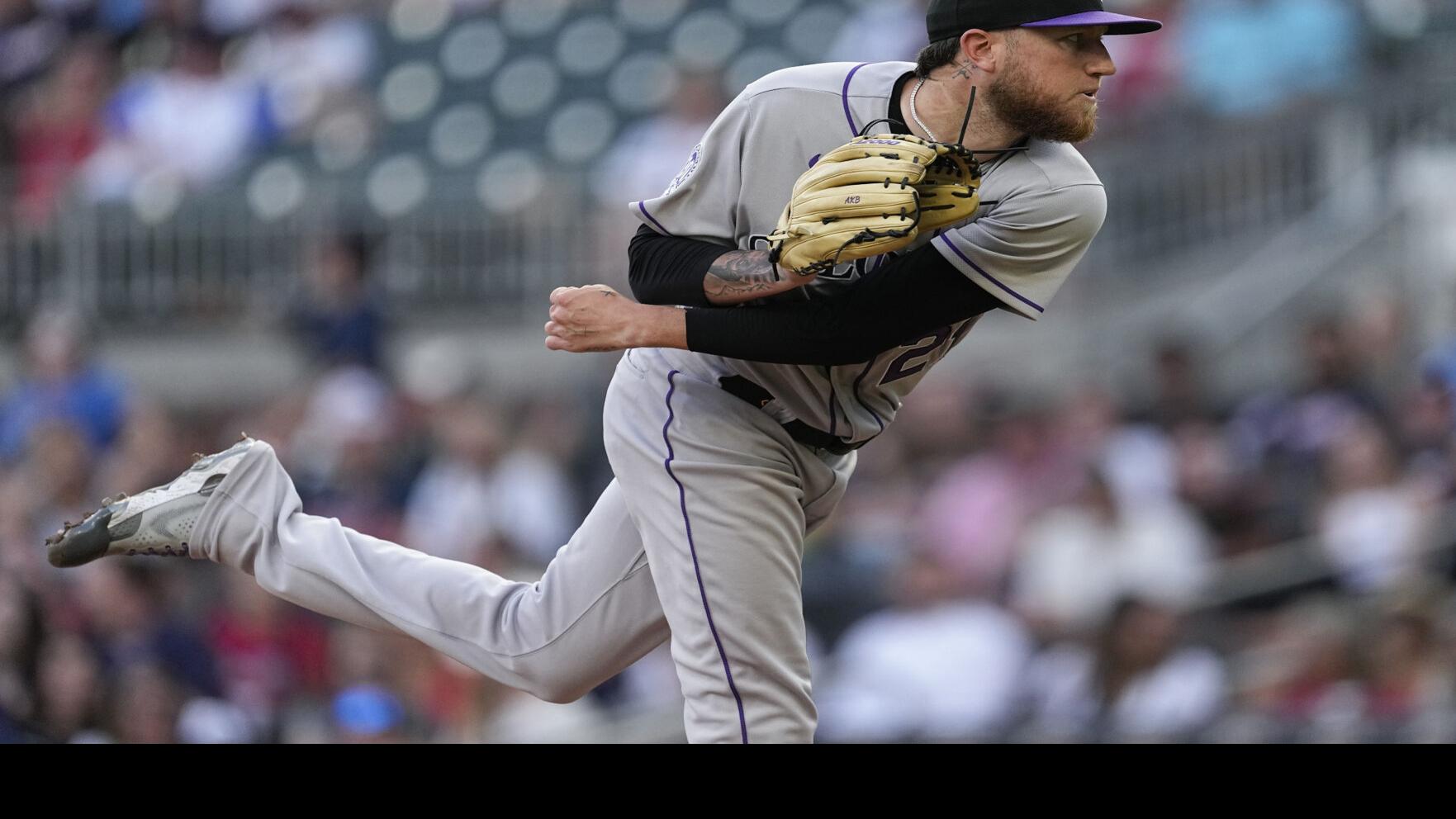 Austin Gomber exits early, adds question mark to Rockies ailing rotation in  lopsided loss to Braves, Colorado Rockies