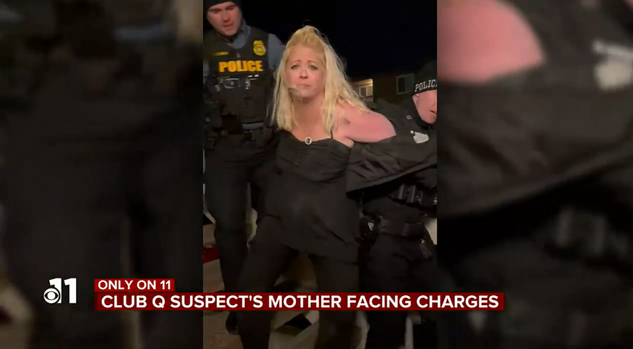 Anderson Aldrich's mother video, KKTV screenshot