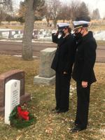 Doherty High School cadets honor fallen local hero with Christmas wreath