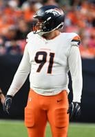 Broncos DL Matt Henningsen suffers potential Achilles injury at 49ers joint practice, per source